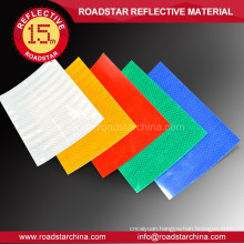 Microprismatic high vis durable reflective film